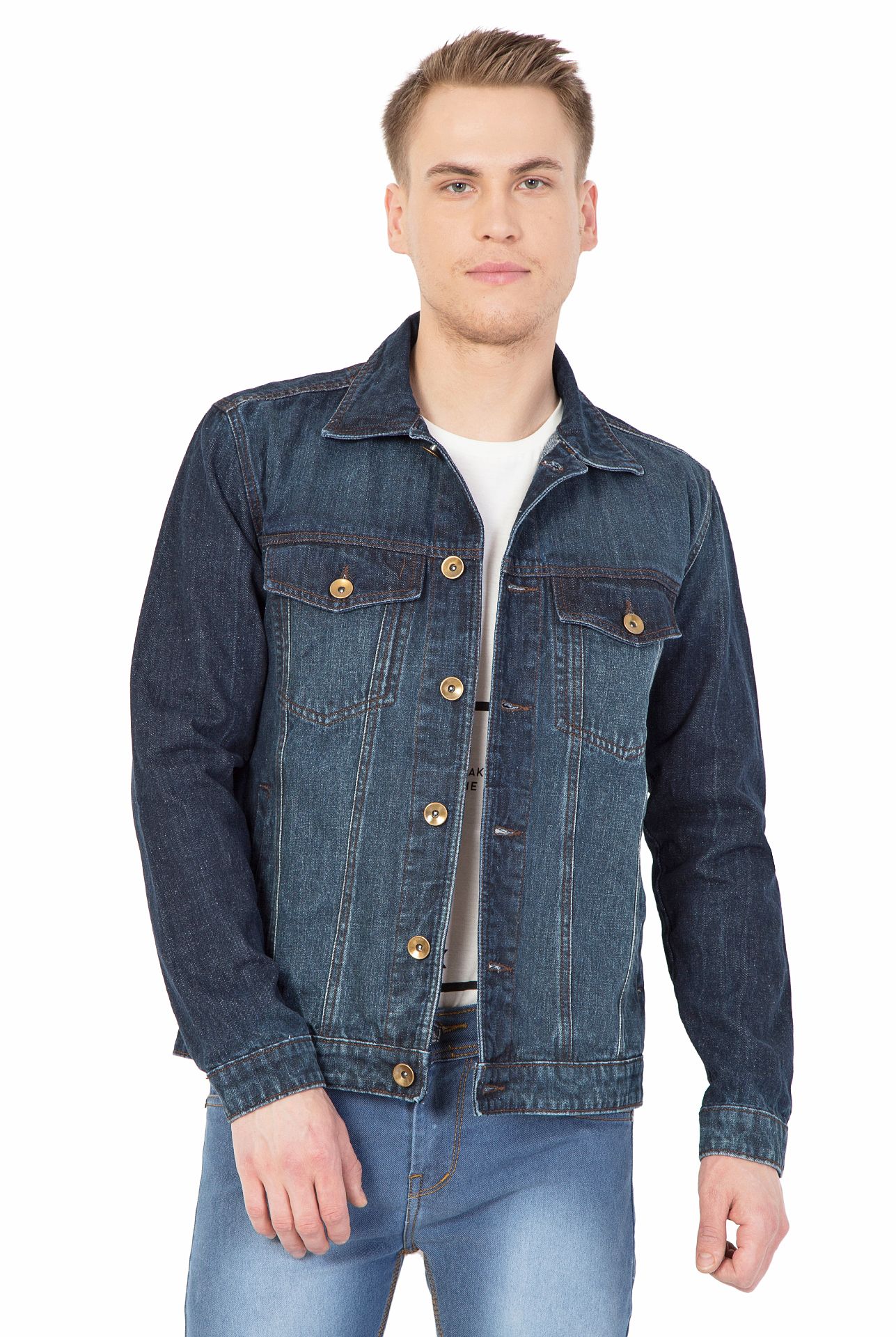 krossstitch denim jacket