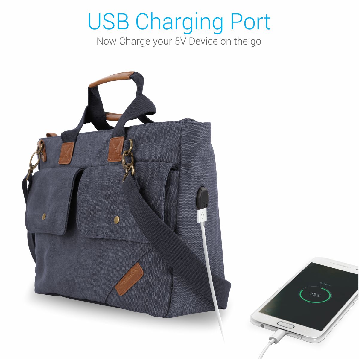 Portronics Por 867 Purple Canvas Laptop Office Bag College 15 Portronics Por 867 Purple Canvas Laptop Office Bag College 15 Inch