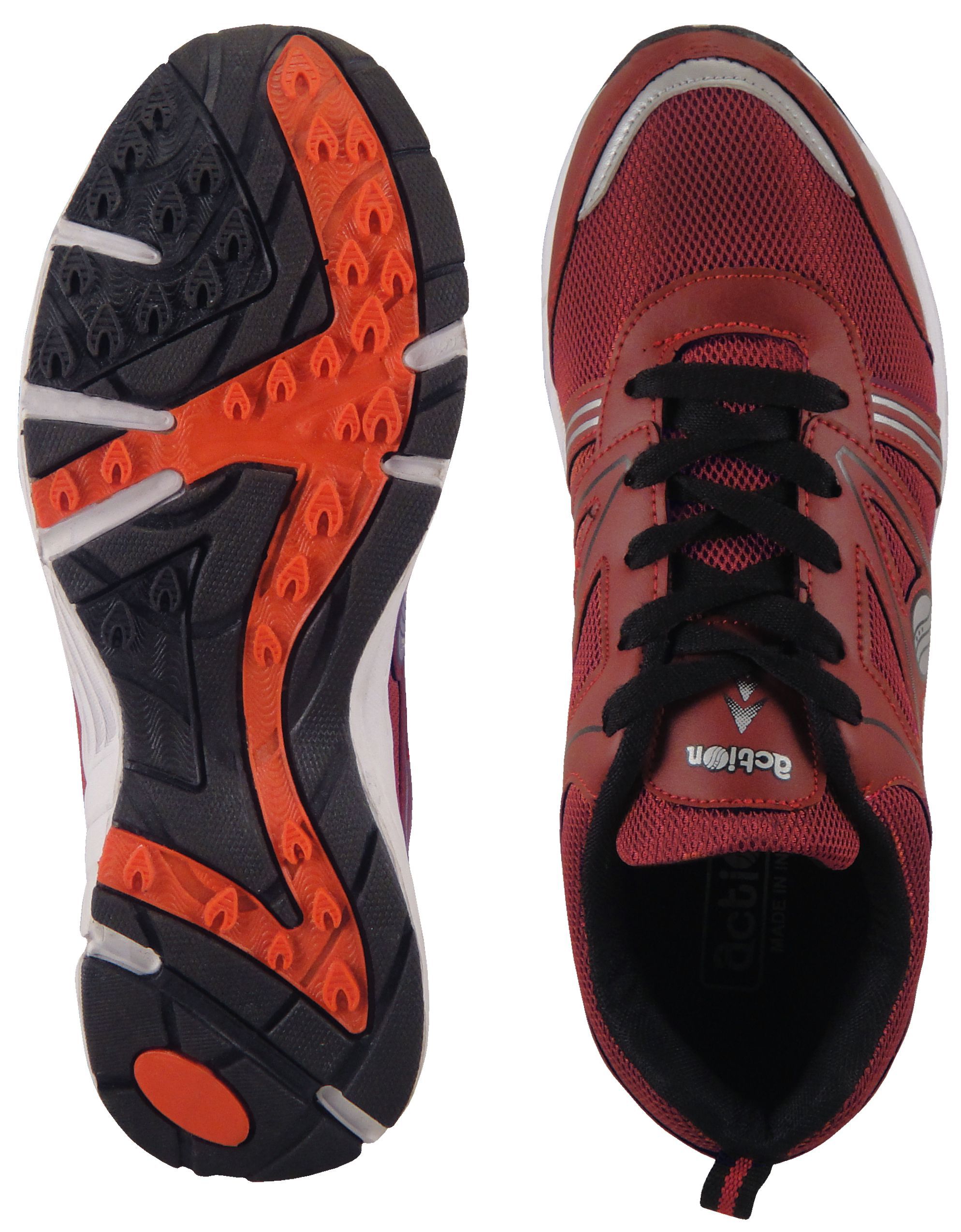 Action Synergy Maroon Running Shoes - Buy Action Synergy Maroon Running ...