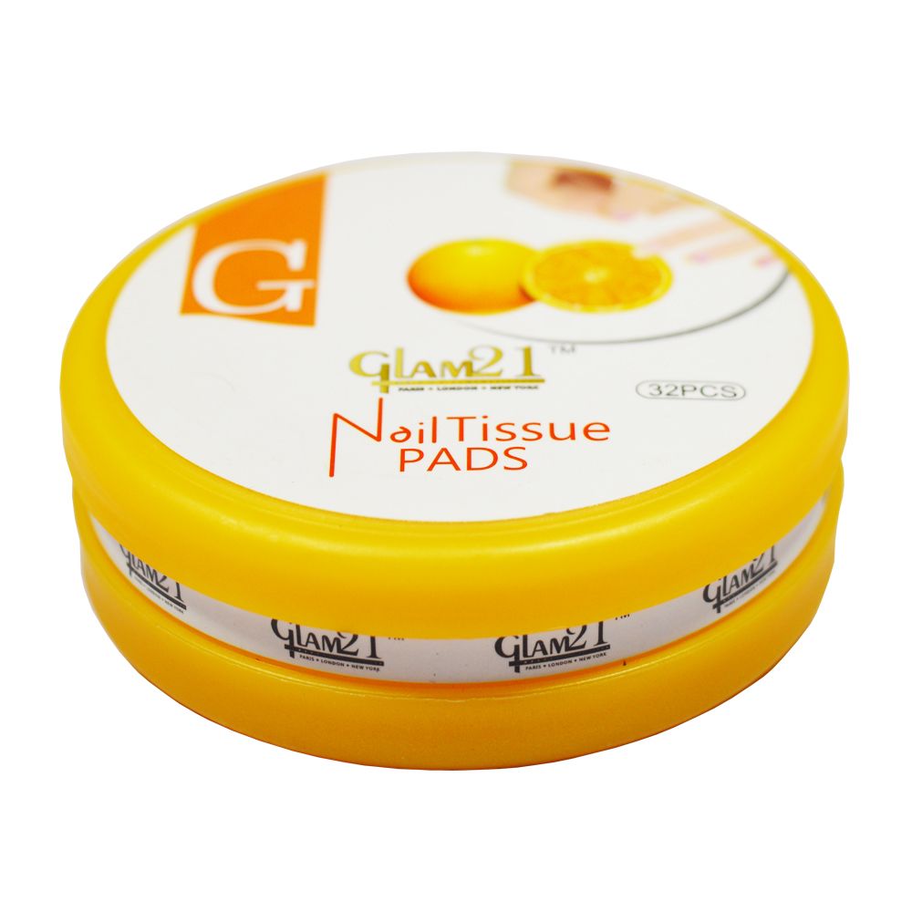 Glam21 Orange Nail Paint Remover Pads 1 no.s Buy Glam21 Orange Nail