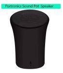 Portronics Sound Pot Bluetooth Speaker - Black