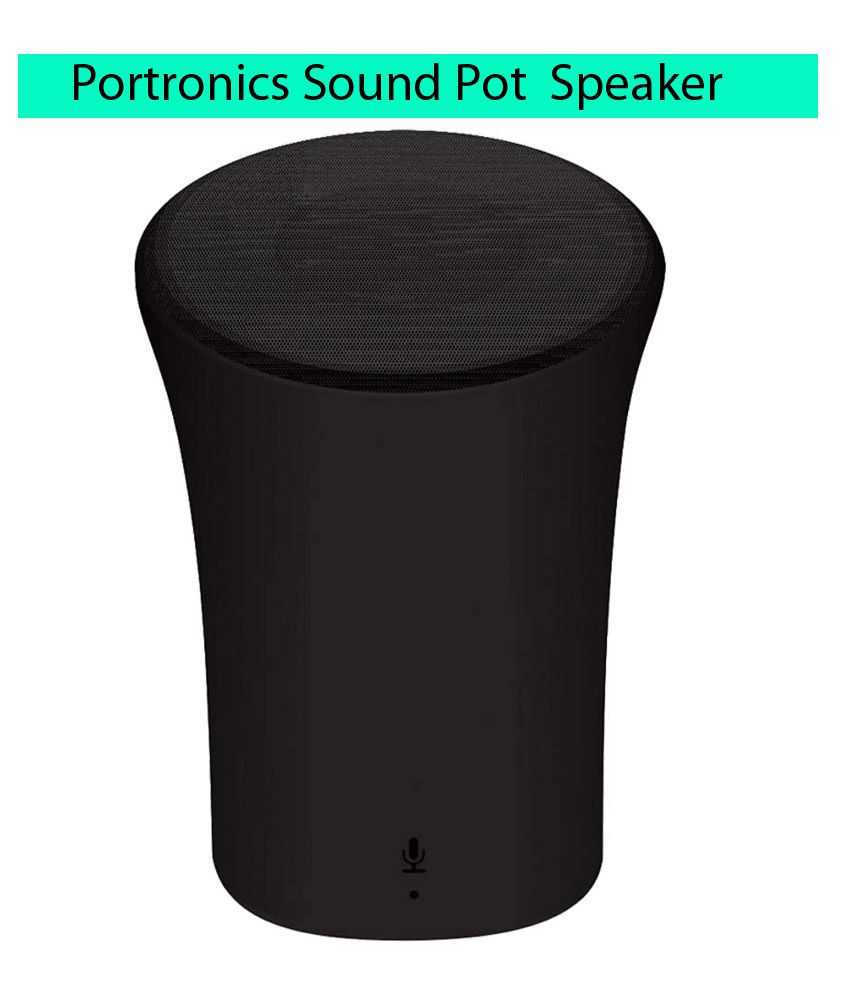     			Portronics Sound Pot Bluetooth Speaker
