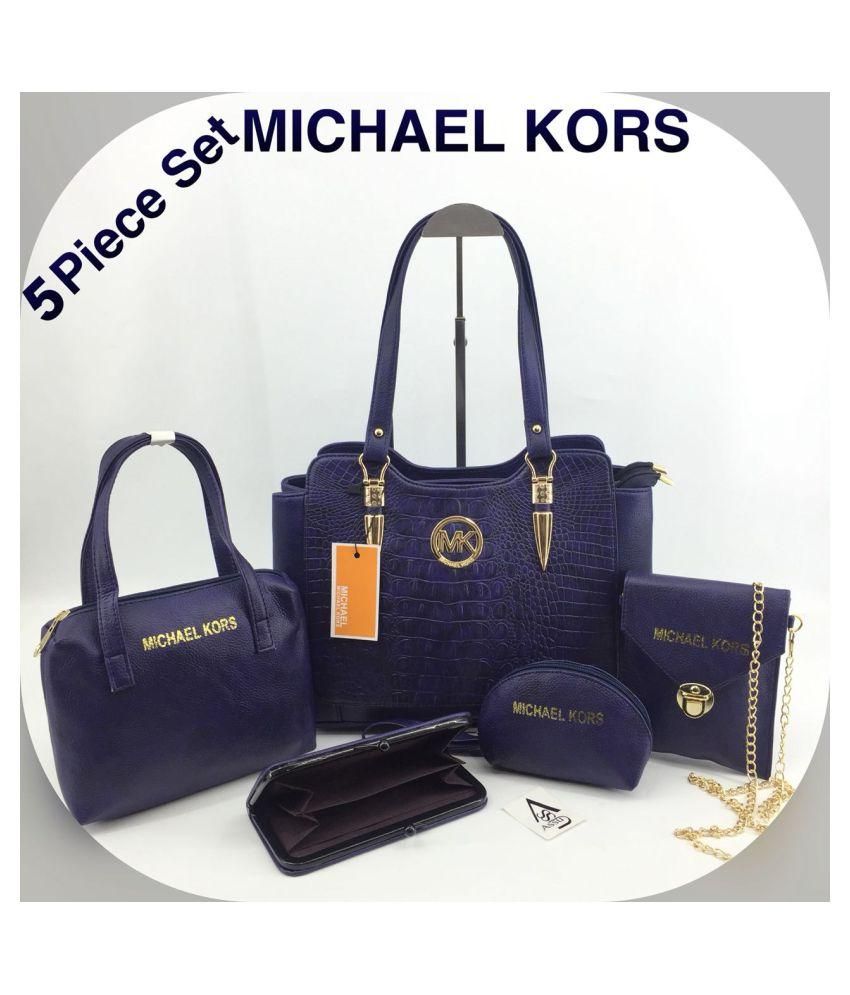 michael kors bags faux leather