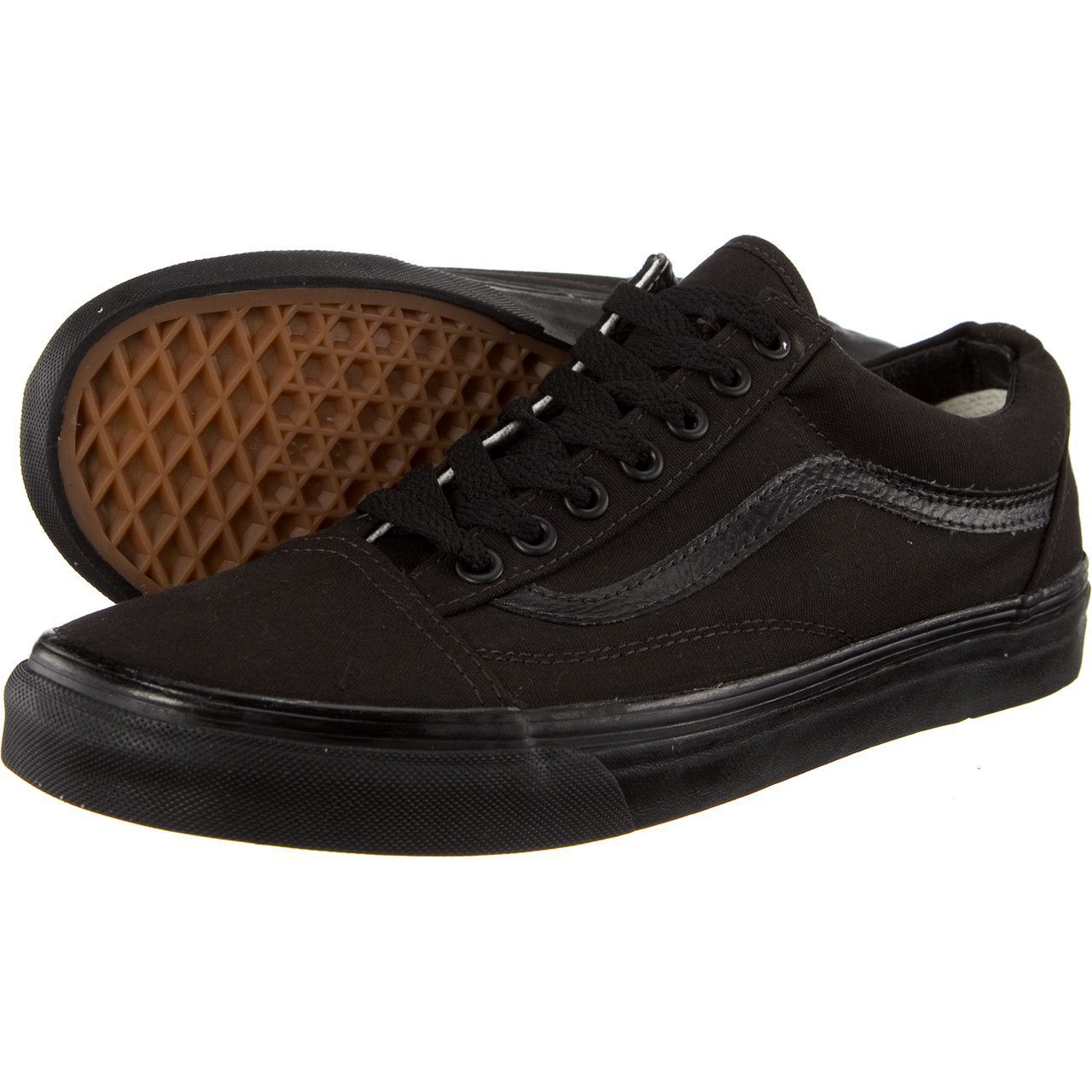vans black casual shoes