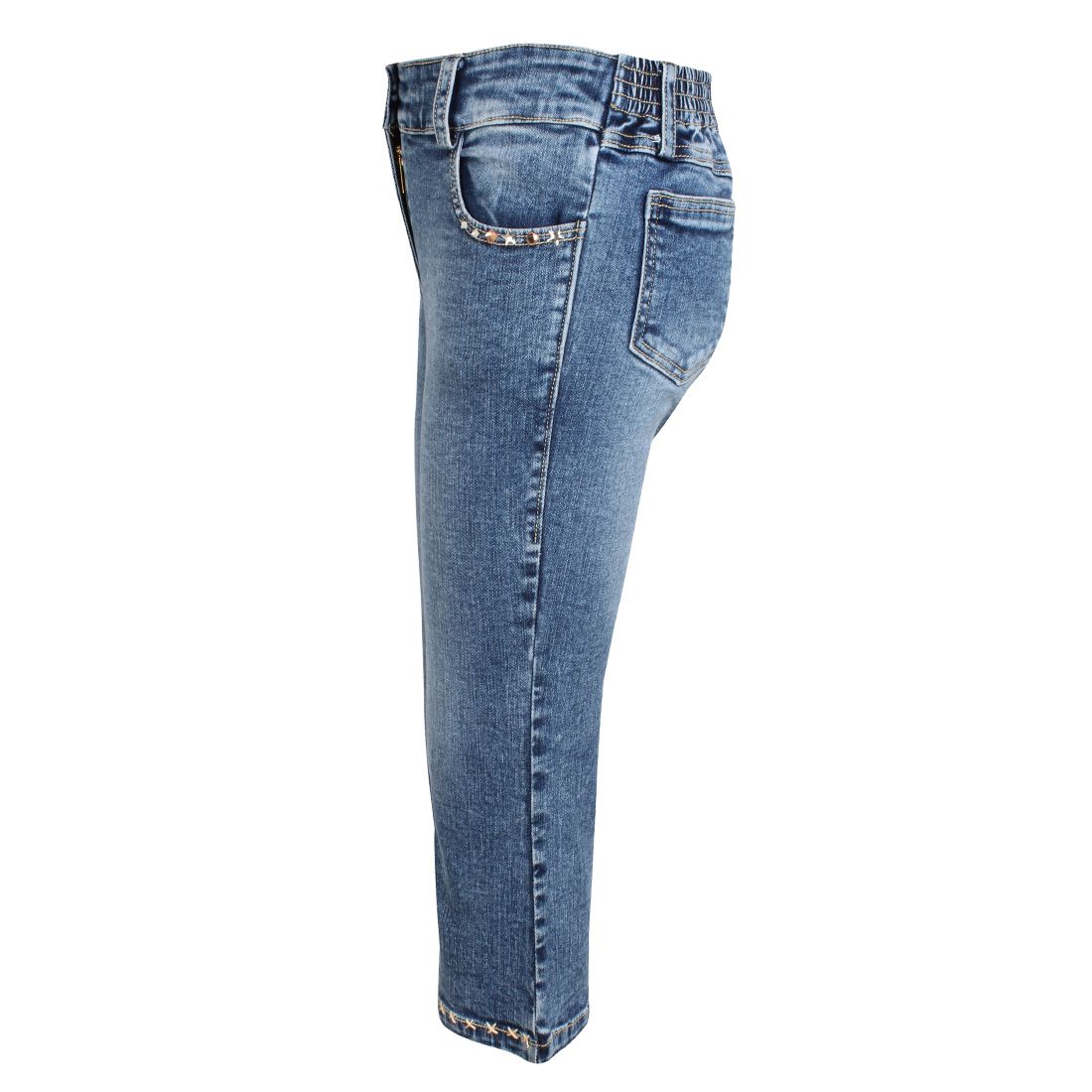 Cutecumber baby girl jeans/denims Partywear Denim Capri Buy