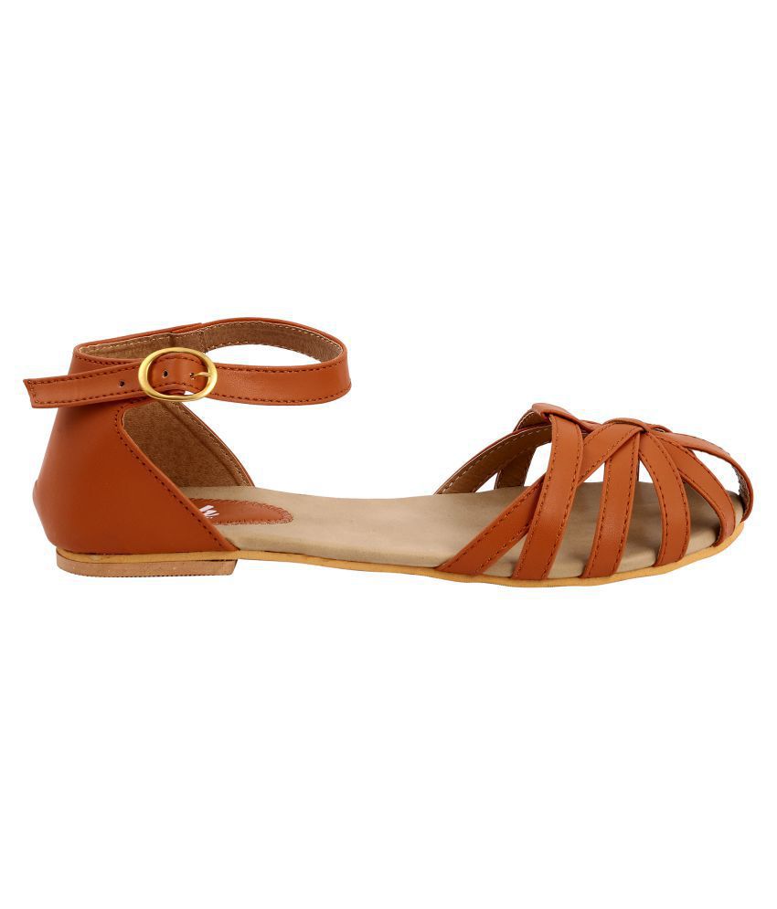 LUSH Tan Flats Price in India- Buy LUSH Tan Flats Online at Snapdeal