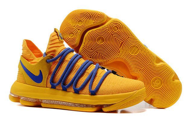 yellow basketball shoes