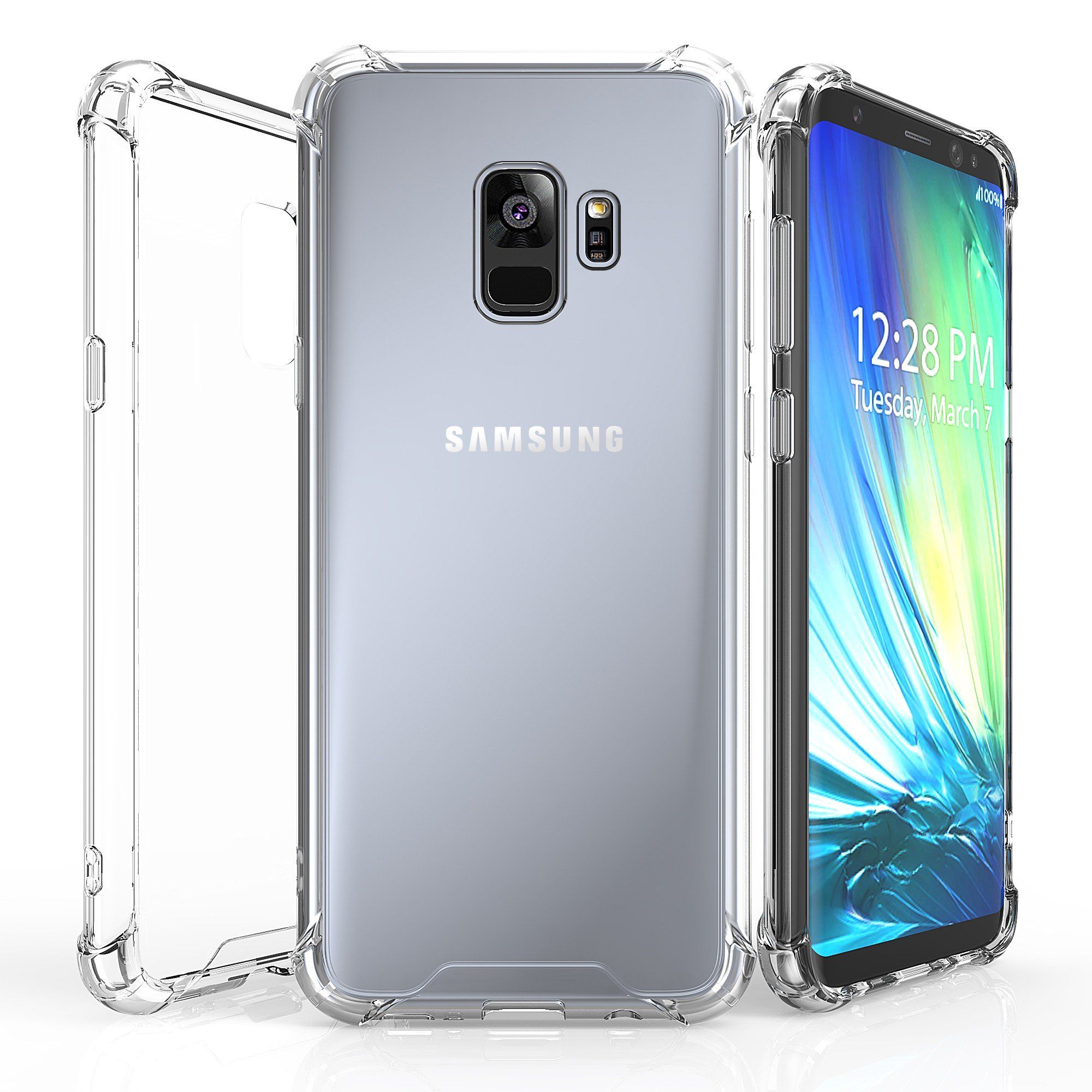 Samsung Galaxy S9 Plus Plain Cases Klixx Transparent Plain Back Samsung Galaxy S9 Plus Plain Cases Klixx Transparent