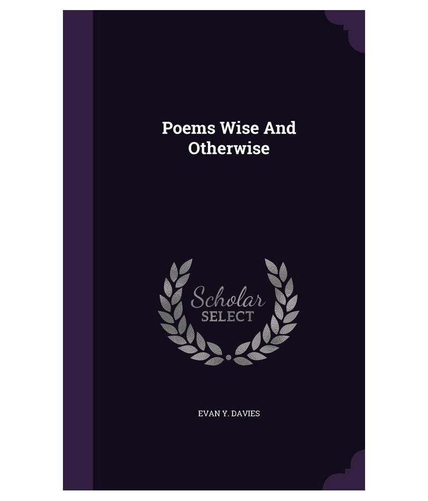 Poems Wise And Otherwise: Buy Poems Wise And Otherwise Online at Low ...