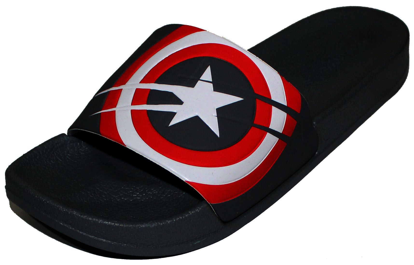 captain america flip flops