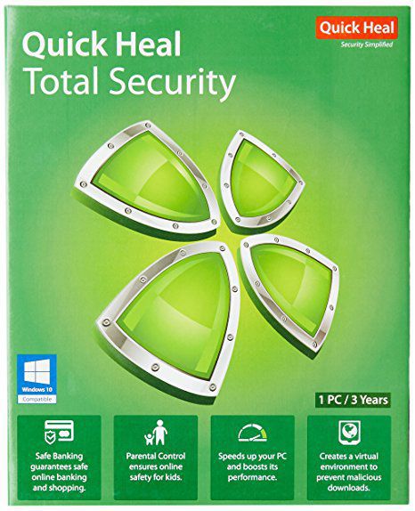     			Quick Heal Total Security Latest Version ( 1 PC / 3 Year ) - Activation Card
