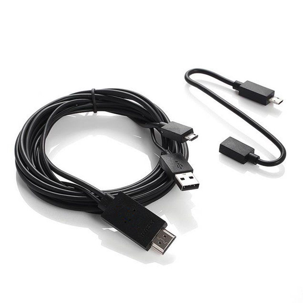 2m MHL Micro USB to HDMI Cable Adapter for Android Phones and Tablets