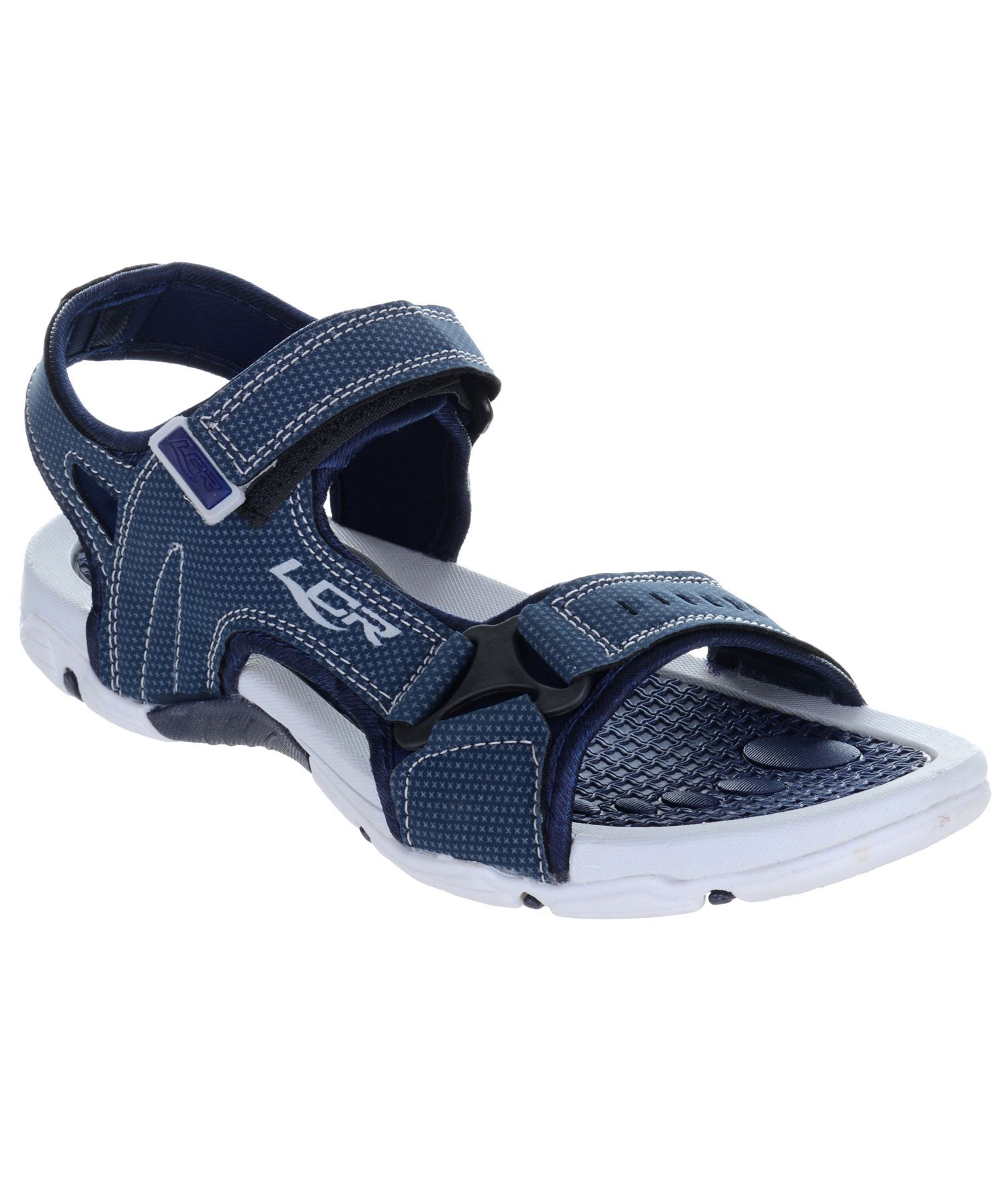 Lancer EARTH-25NBL-LGR Navy Floater Sandals - Buy Lancer EARTH-25NBL-LGR Navy Floater Sandals 