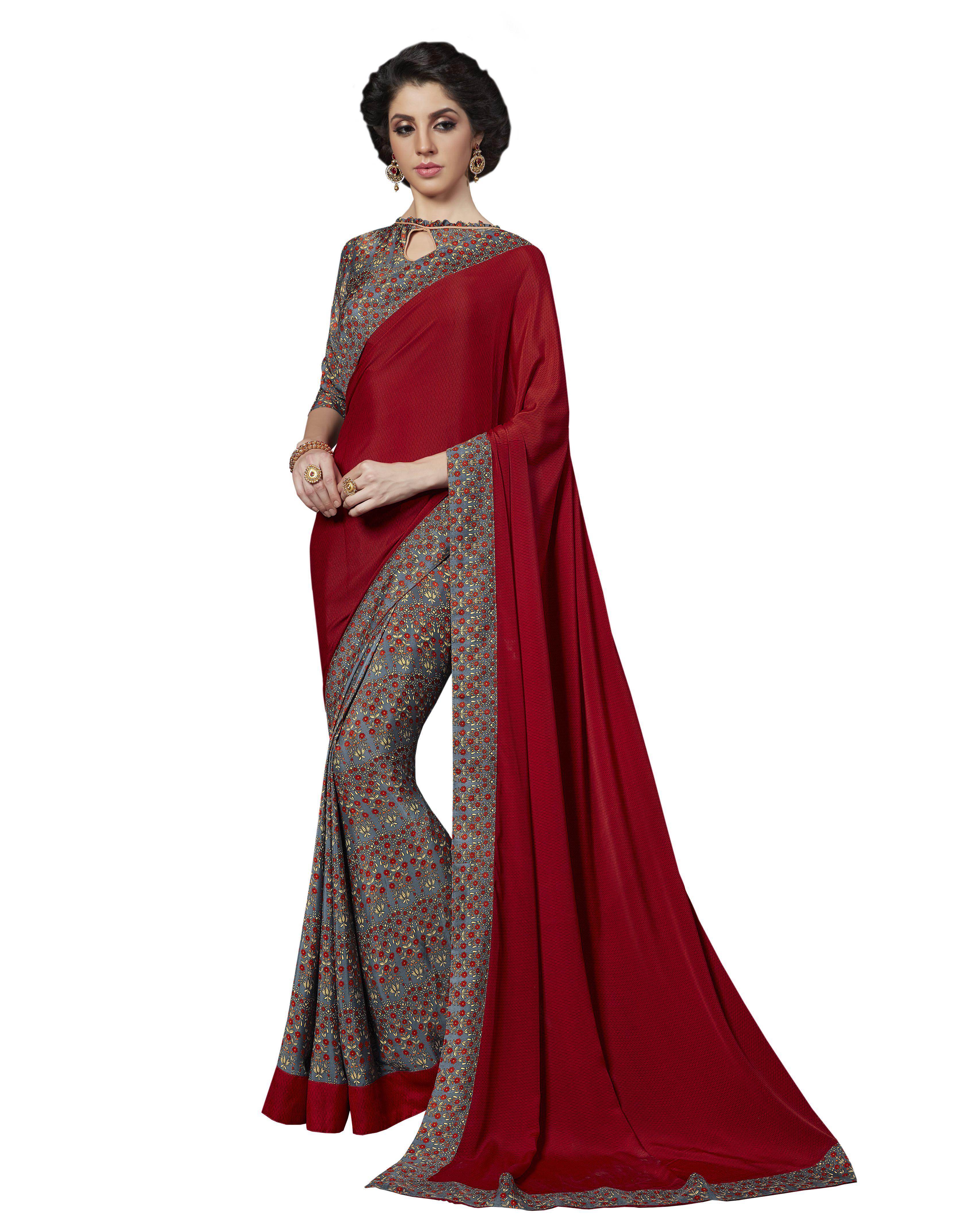 crepe gown india