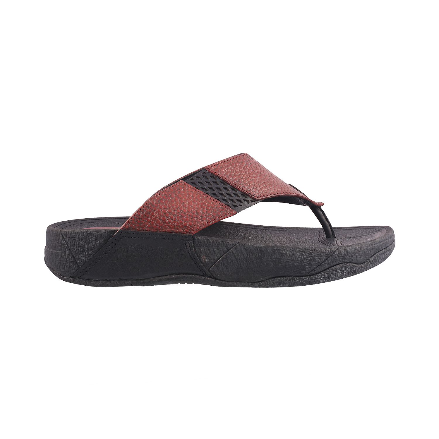MOCHI MOCHI Men MARON LEATHER MAROON Daily Slippers Price in India- Buy MOCHI MOCHI Men MARON 