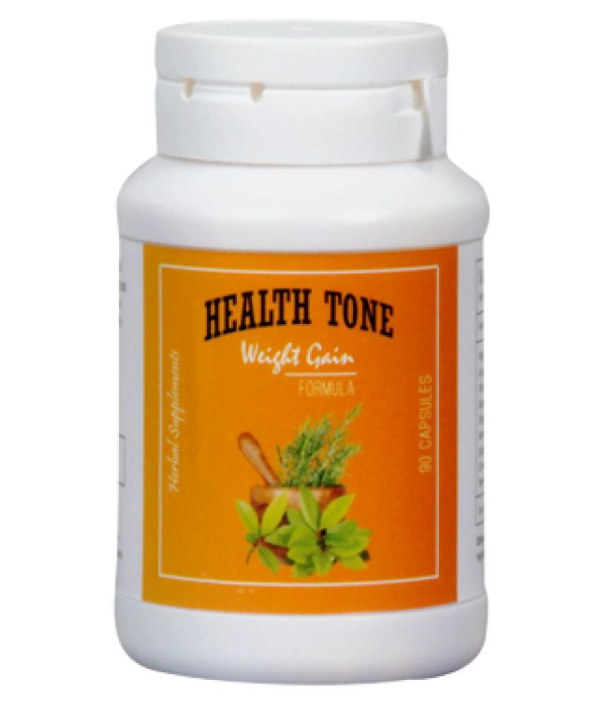 Gima Trading Health tone Herbal Weight Gain Capsules 1 gm ...