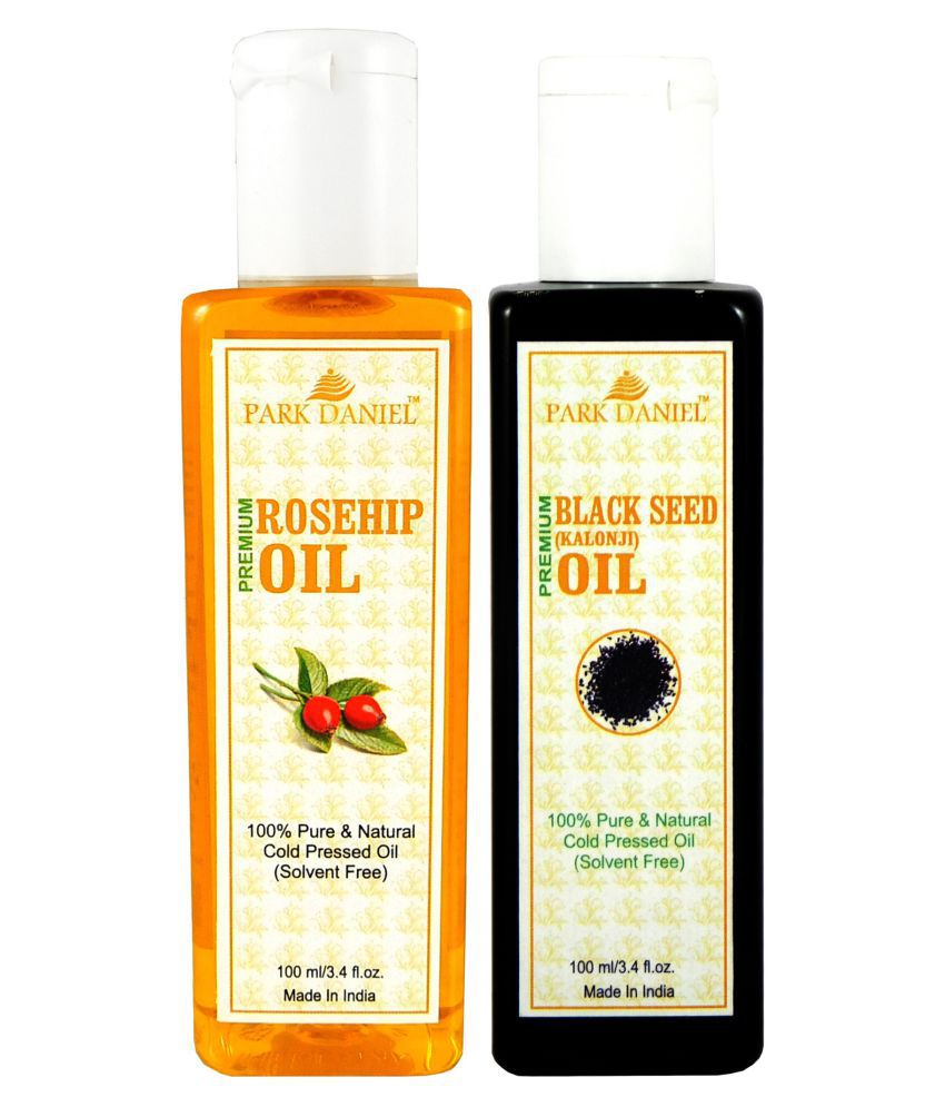     			Park Daniel Premium Rosehip & Black seed oil(200 ml) 100 ml Pack of 2