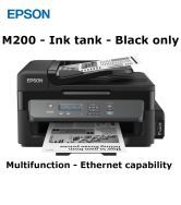 Epson M200 Mono (B/W print only) All-in-One Ethernet Ink Tank Printer