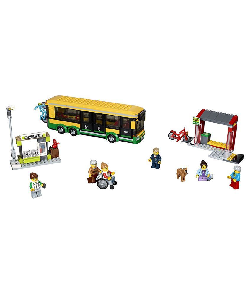 LEGO city bus stop 60154 - Buy LEGO city bus stop 60154 Online at Low ...