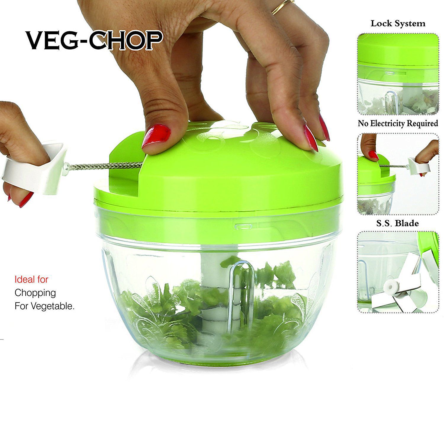 asian vegetable hand chopper