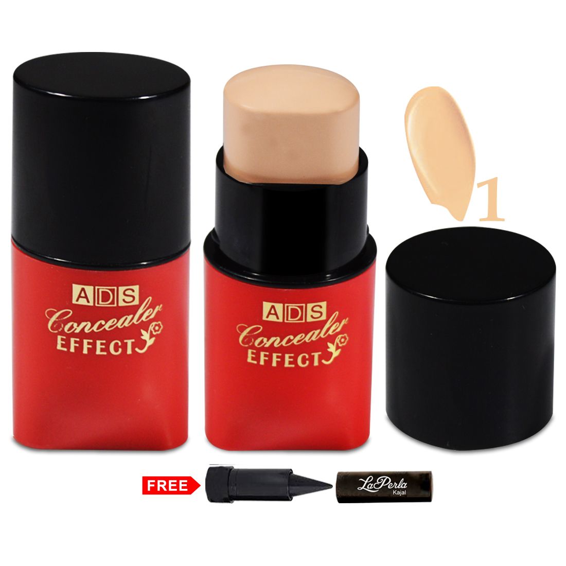     			ADS Concealer Effect 24Hr A8814-01 Stick Concealer Light 20 mL