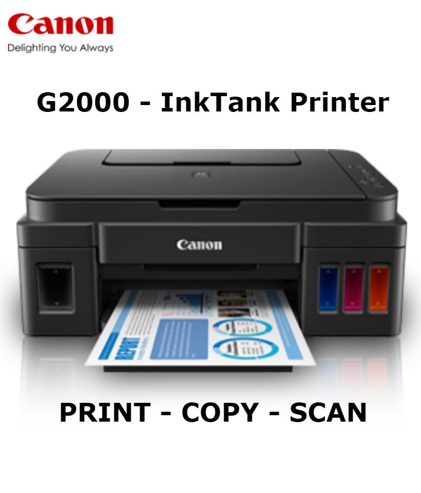 Canon Pixma G2000 Multi function (Print,Scan,Copy) All in ...