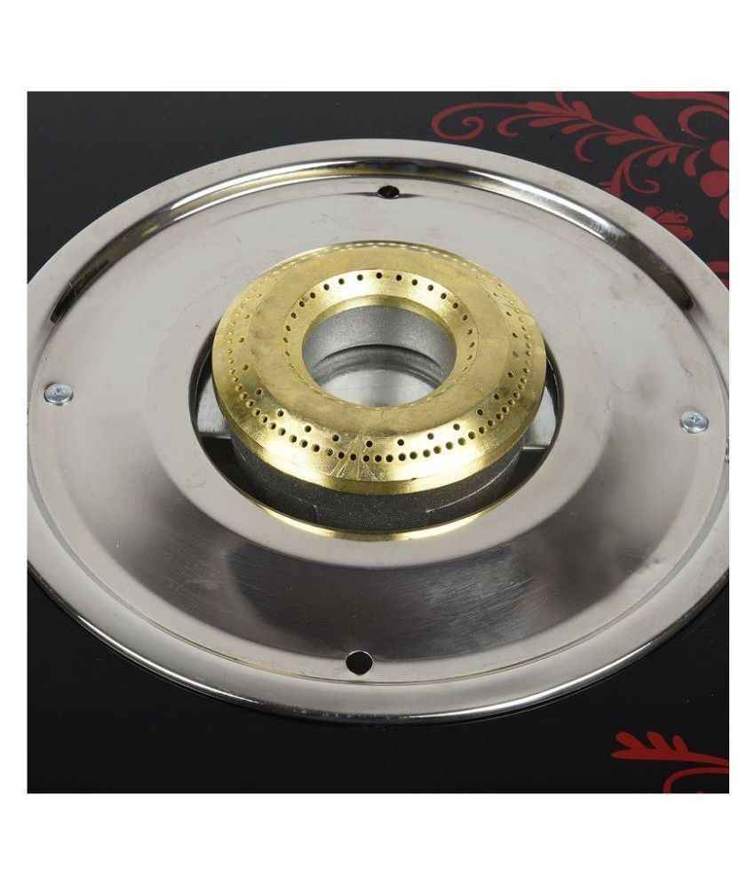 Surya Crystal 3 Burner Auto Gas Stove 3 Burner Auto Gas Stove Price in