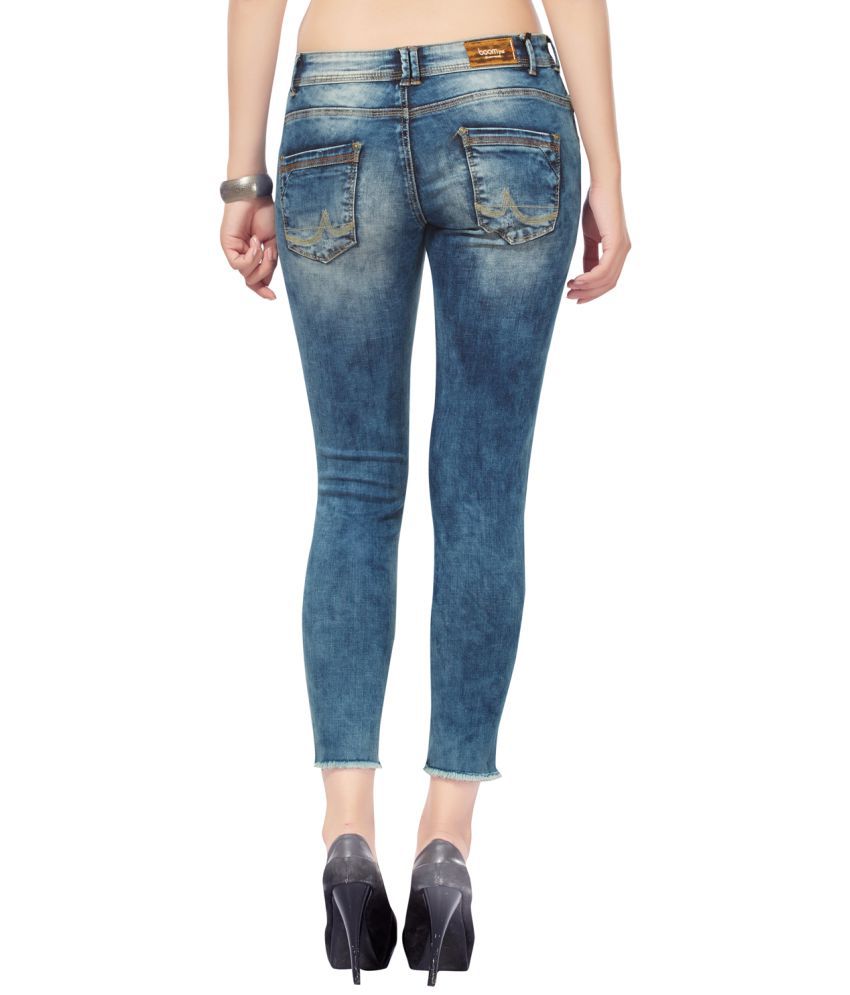 Buy BOOM JNS Denim Jeans - Navy Online at Best Prices in India - Snapdeal