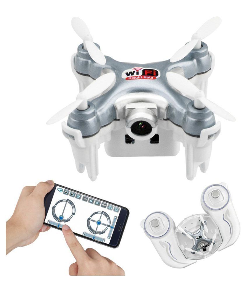 AZI Wifi FPV Mini Drone With Camera Live Video, 3D Flips, High/Low