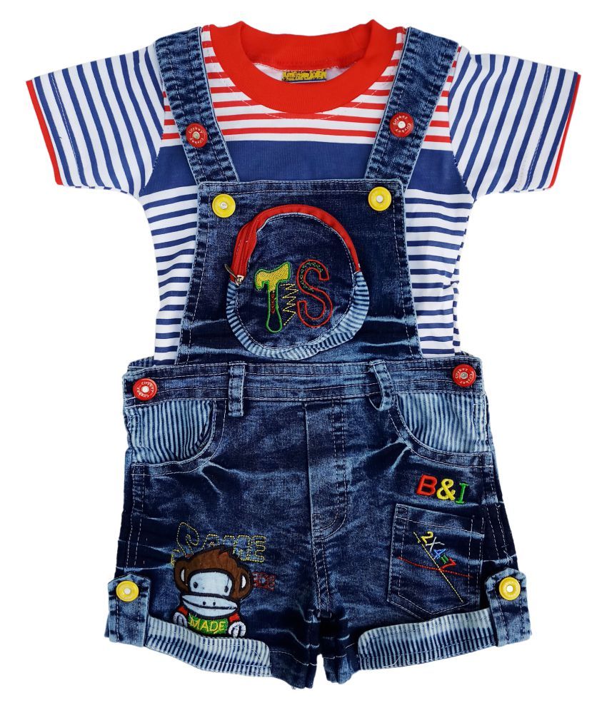 City boy Kids Wear ITop & Bottom baby dungaree Set For Baby Boy Buy