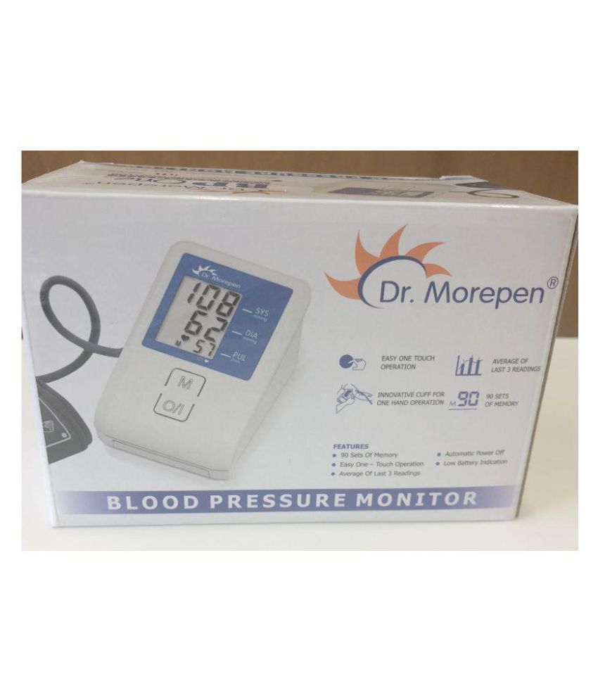 Dr. Morepen BP04i Dr Morepen BP04i Automatic Blood Pressure Monitor