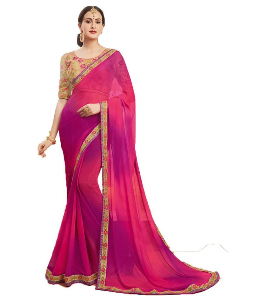 Party Wear Sarees Multicoloured Chiffon Saree Buy Party Wear Sarees Multicoloured Chiffon 5745