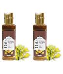 Indus Valley 100% Pure Natural & Organic Unrefined Cold Pressed Mustard Carrie Oil For Skin, Body and Hair Care -100ml Pack Of 2