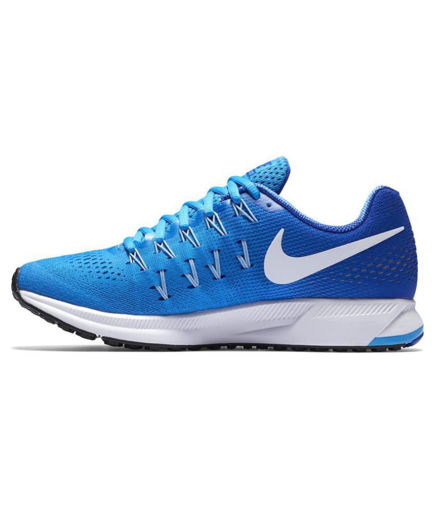 Nike Pegasus 33 Sky Blue Running Shoes 