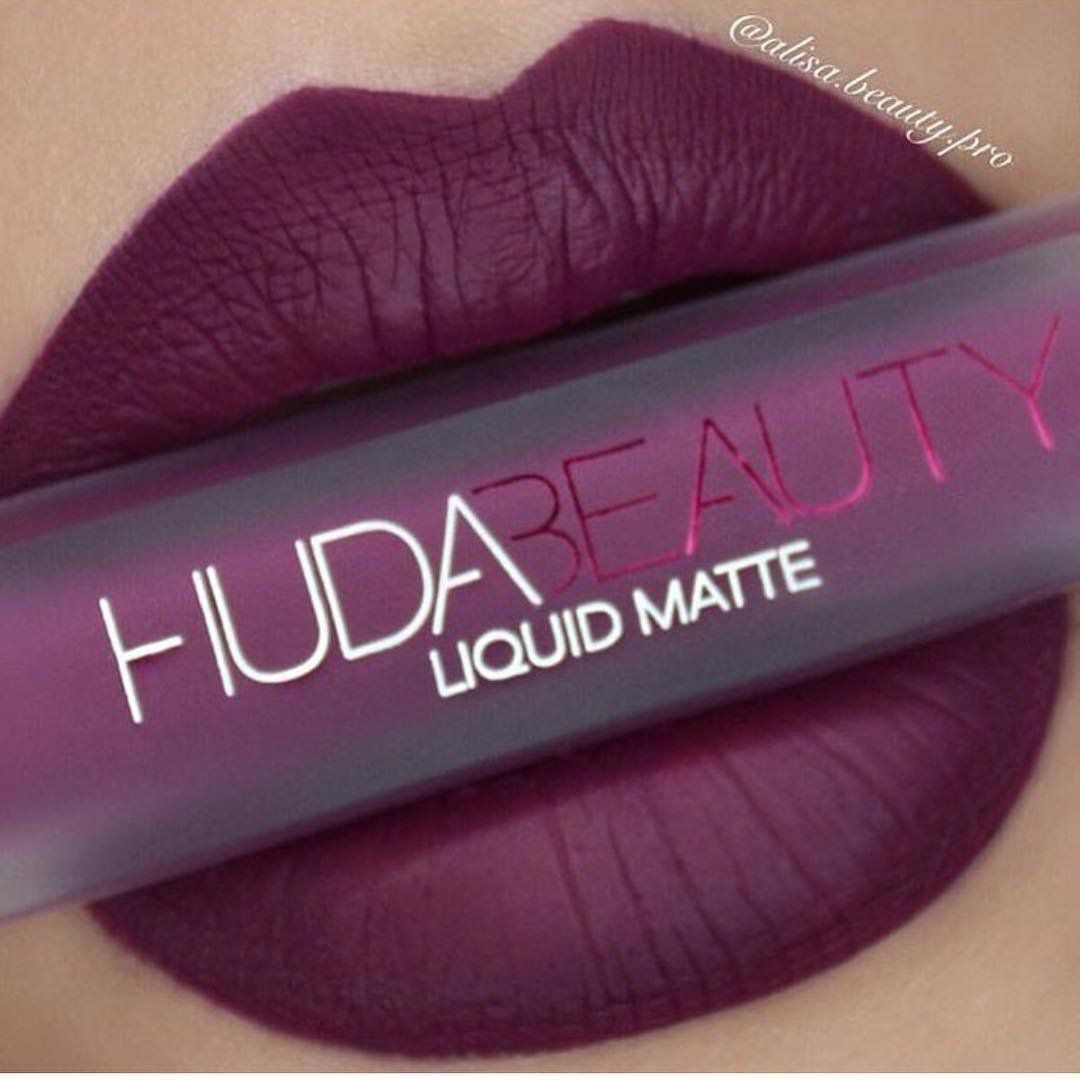 Huda Beauty Liquid Lipstick Shade - Material Girl 35 gm: Buy Huda ...