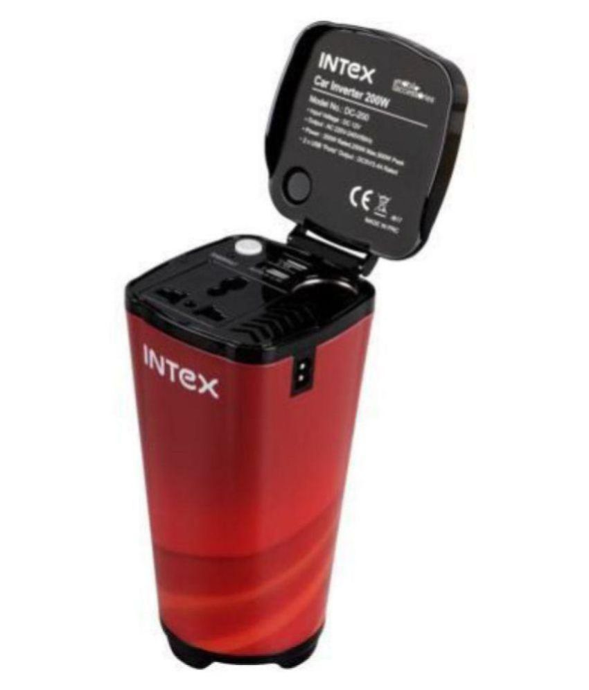 Intex Laptop Charger / Inverter DC200 W CAR INVERTER WITH CE