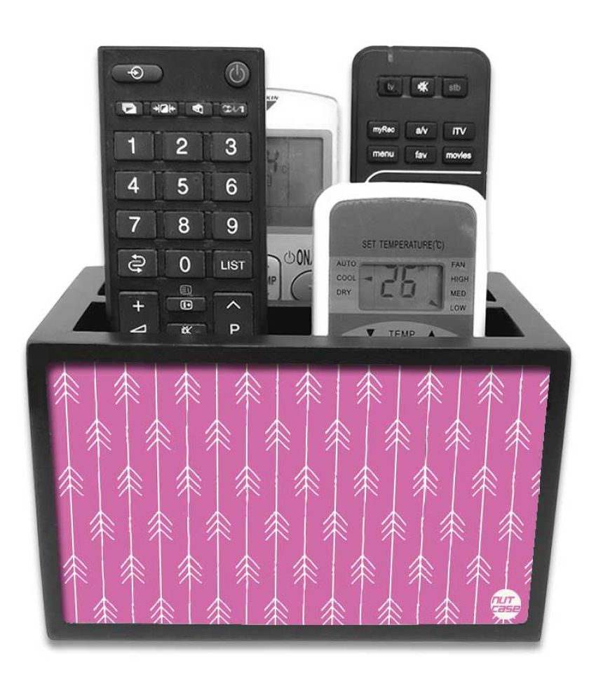 Nutcase Designer Wooden Remote Control Holder Stand