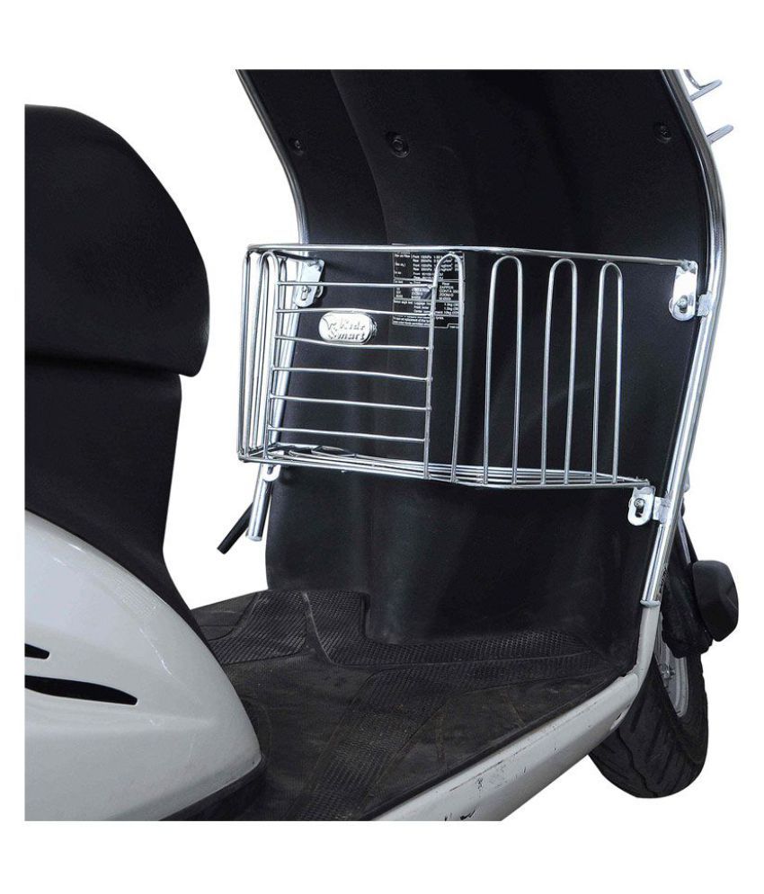 Ride Smart Honda Activa Front Basket Corrosion Resistant Stainless