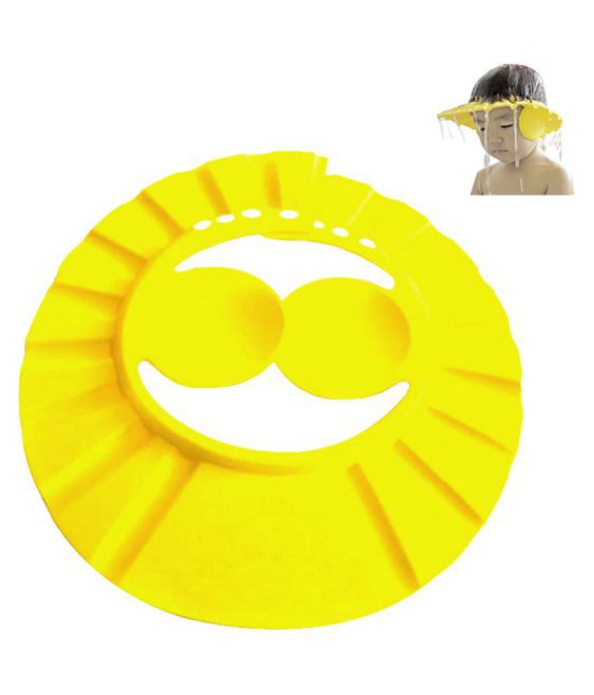 yellow shower cap
