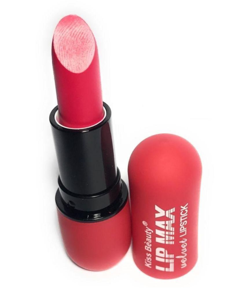 Kiss Beauty Lipstick Matte Velvet 02 3 5 Gm Buy Kiss Beauty Lipstick Matte Velvet 02 3 5 Gm At