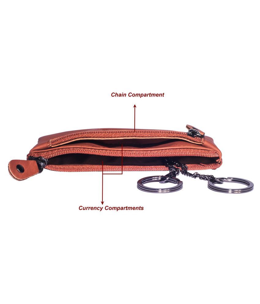     			Calfnero Genuine Leather Key Case