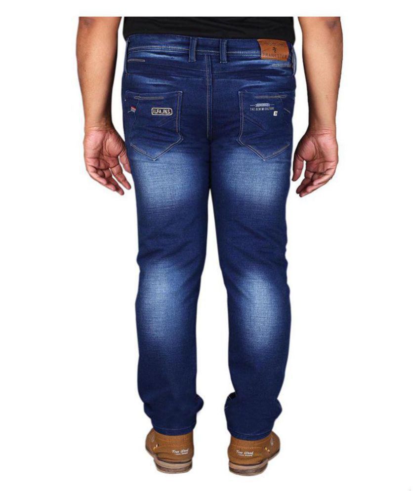 PRANKSTER Dark Blue Slim Jeans - Buy PRANKSTER Dark Blue Slim Jeans ...