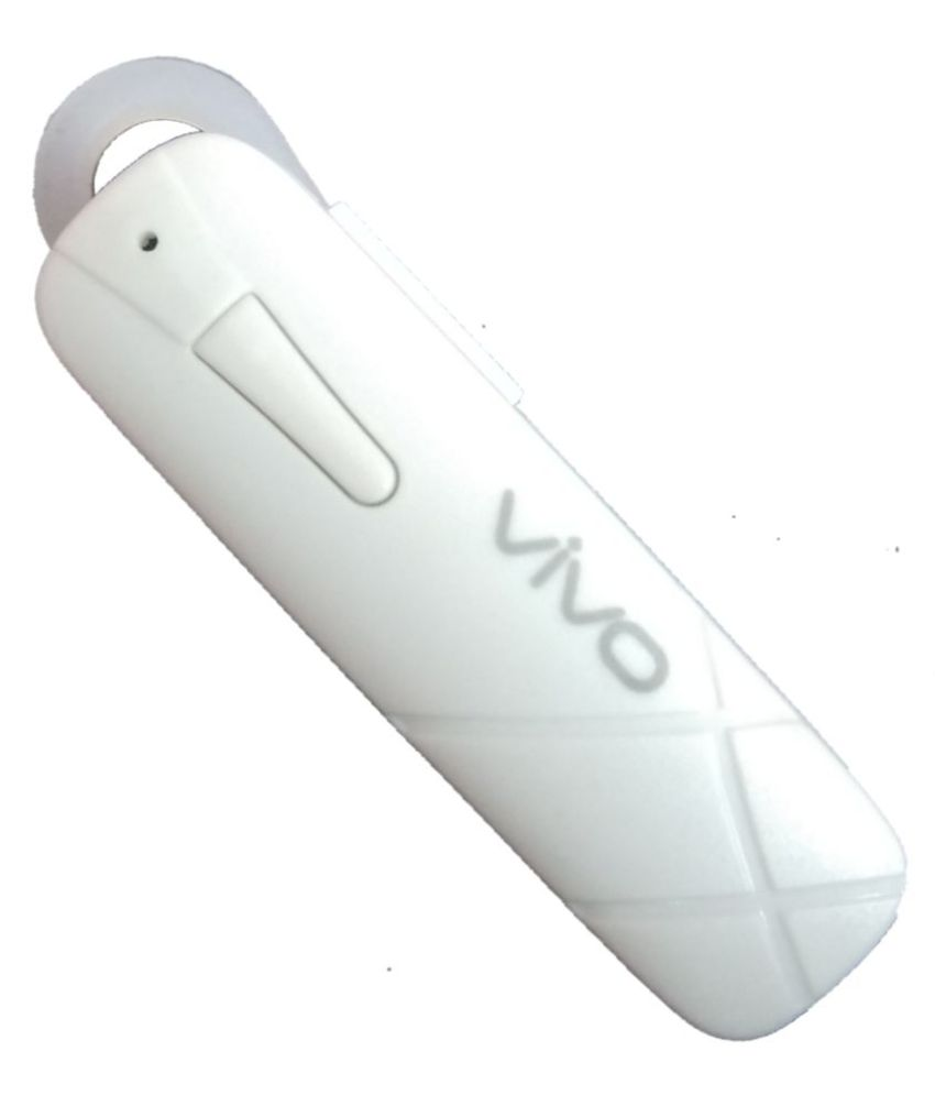 vivo Bluetooth Vivo Bluetooth Headset - White - Bluetooth Headsets