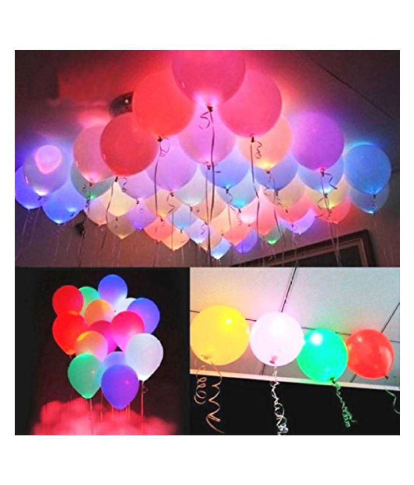 LED Balloons (Pack of 30) - Buy LED Balloons (Pack of 30) Online at Low ...