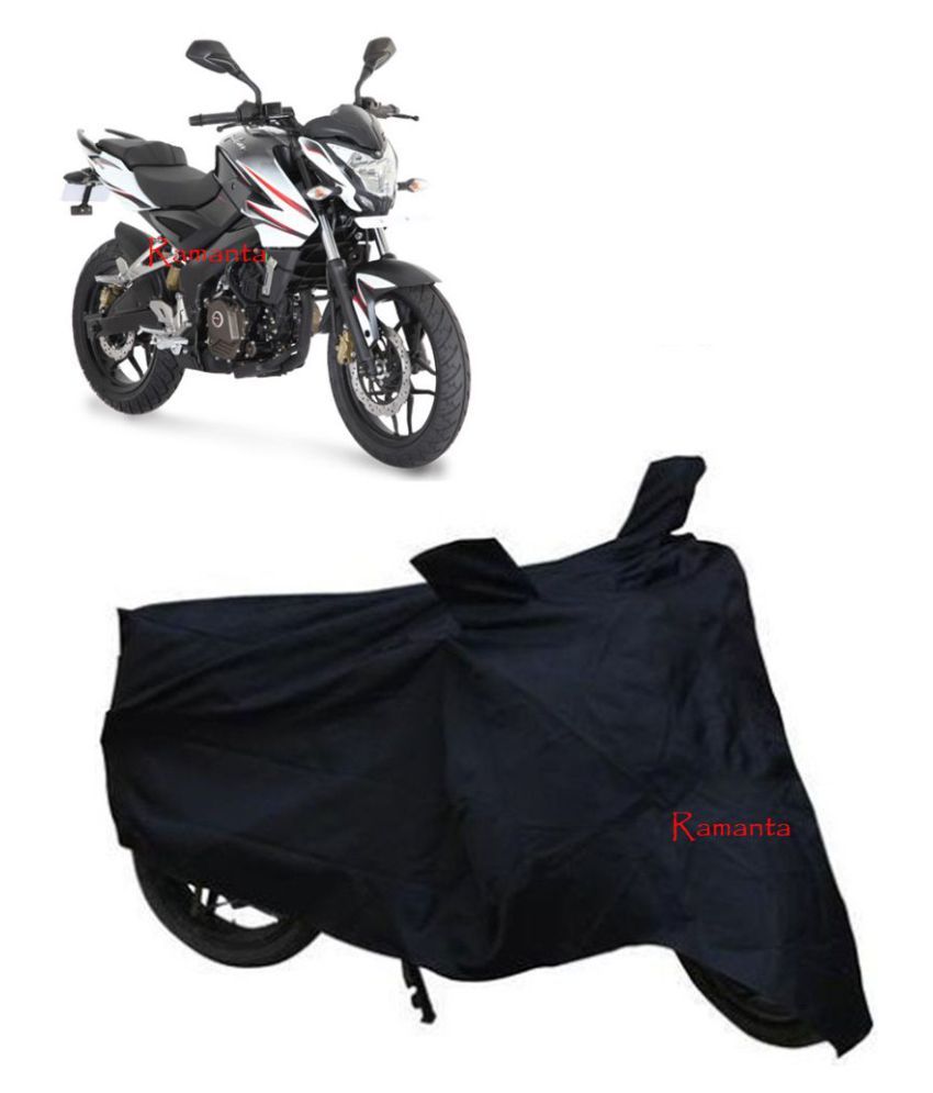 Ramanta™ Polyster Bike Body Cover with Mirror Pockets for Bajaj Pulsar