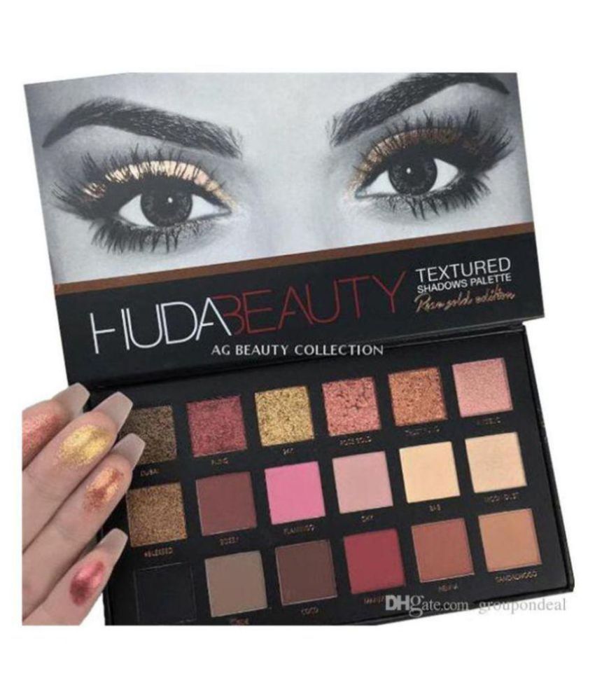 Huda Beauty Eye Shadow Powder 18 Shade Colours 220 gm: Buy 