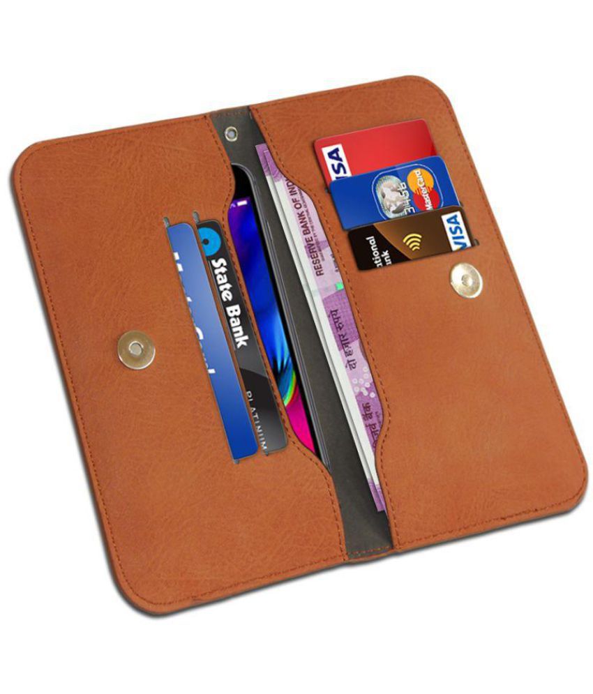 N+ INDIA Universal Wallet Mobile Covers for all Mobiles with screen size 11.4 to 12.7 cm (4.5 to ...