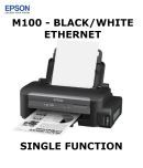 Epson M100 Single Function Black and White Ink tank Printer