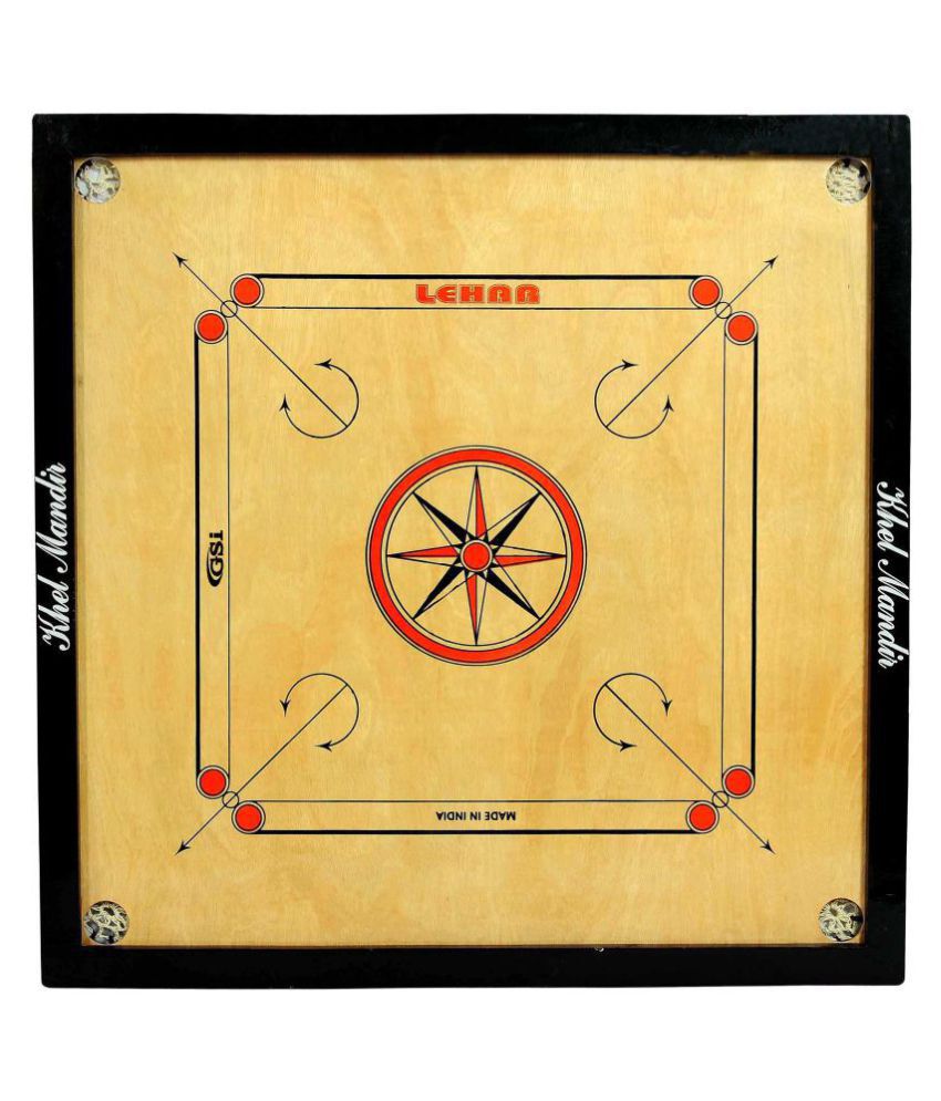GSI Wooden Carrom Board Large Size : Buy Online at Best ...