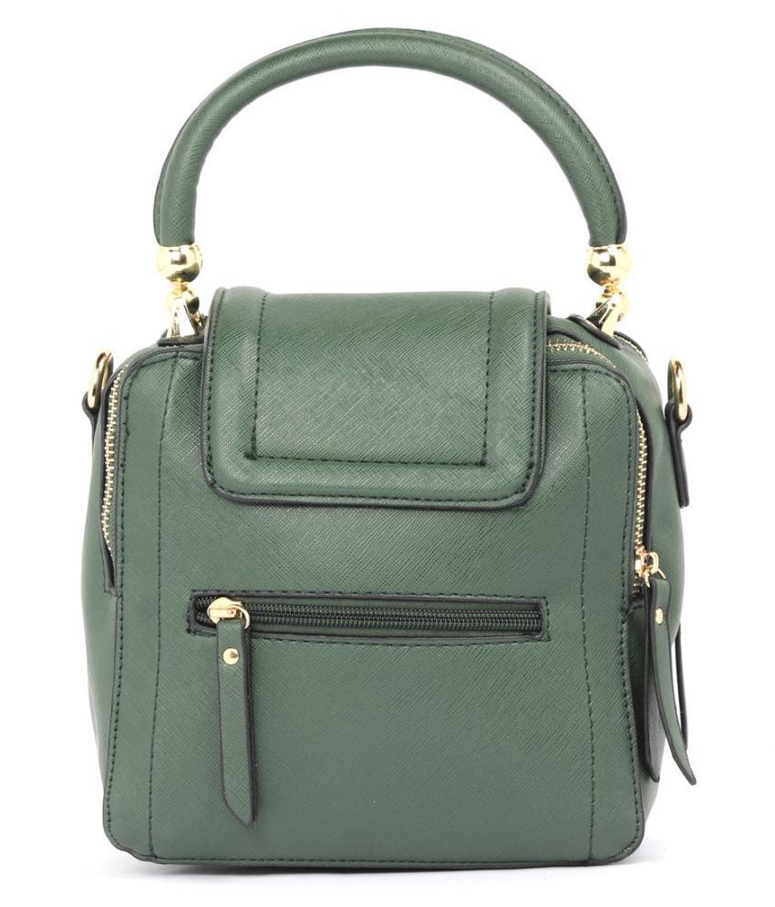 Satchel Bags Green P.U. Sling Bag - Buy Satchel Bags Green P.U. Sling ...